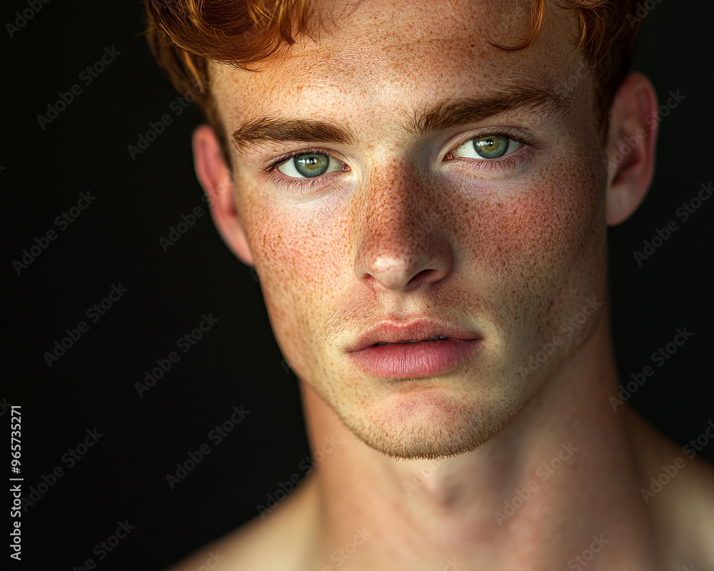 Fototapeta premium close up portrait of a man