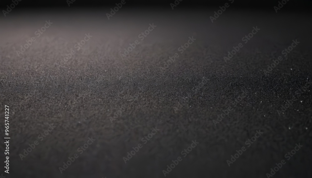 Close up of a dark, textured surface with a gradient of lighter gray in the background. Close up of a dark, textured surface with a gradient of lighter gray in the background.