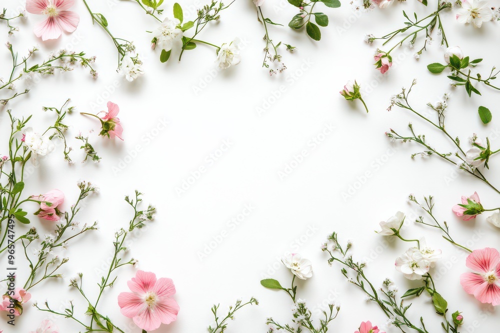 spring background with flowers spring background with flowers