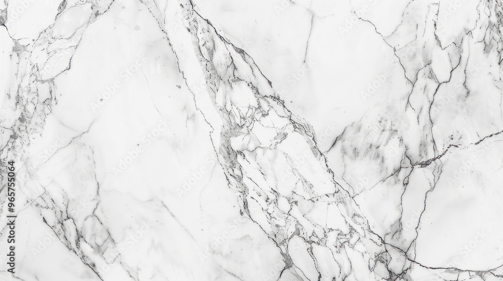 White marble surface with black veining. Elegant stone texture background. White marble surface with black veining. Elegant stone texture background.
