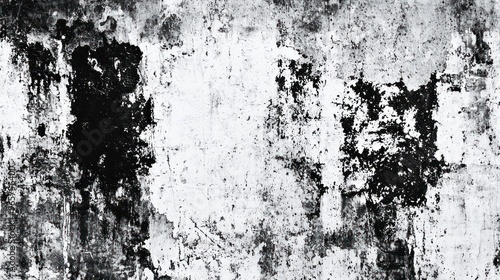 Wallpaper Mural Abstract grunge black and white distressed texture background Torontodigital.ca