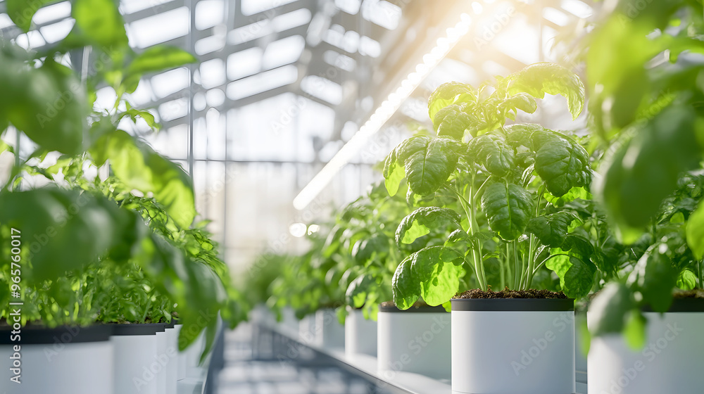 smart greenhouse filled with IoT sensors that monitor temperature, humidity, and light, automatically adjusting conditions to optimize plant growth smart greenhouse filled with IoT sensors that monitor temperature, humidity, and light, automatically adjusting conditions to optimize plant growth