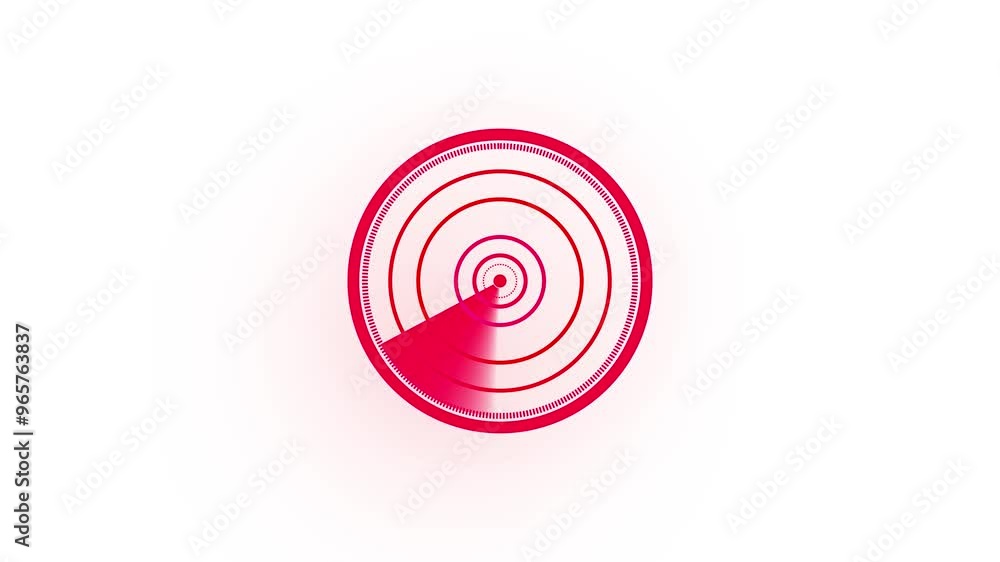 abstract radars icon red collar animation and
white background . abstract radars icon red collar animation and
white background .