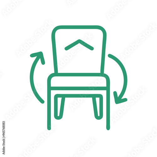 Recycled Plastic Furniture Icon
