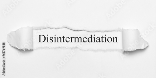 Disintermediation photo