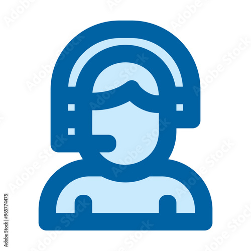 ensemble picto icones symbole appel assistance call center sav bleu gras contour