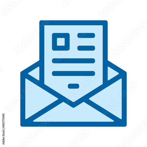 picto icones envoi reception email messagerie bleu trace