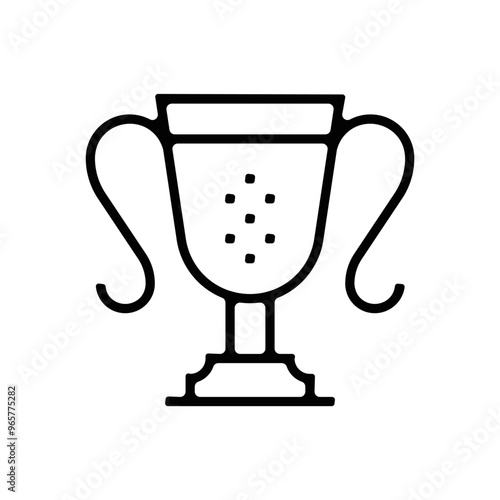 picto icones premier coupe trophee champion podium premiere place medaille honneur recompense vainqueur prix classement or