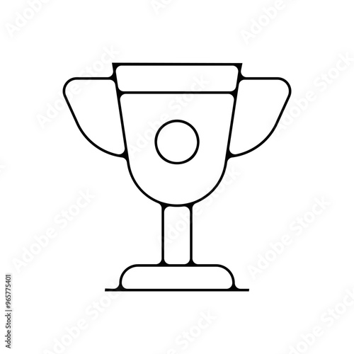 picto icones premier coupe trophee podium premiere place medaille honneur recompense vainqueur prix or fin
