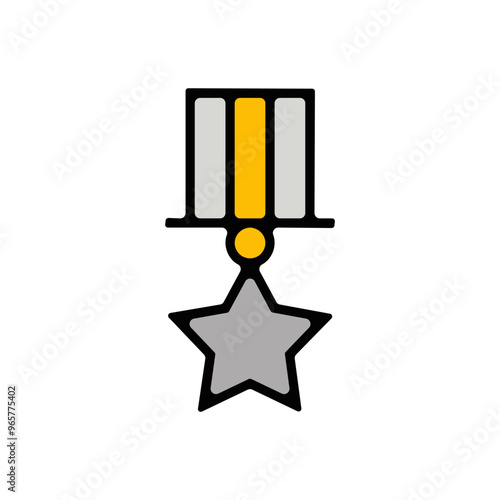 picto icones premier premiere place medaille honneur recompense vainqueur prix or couleur