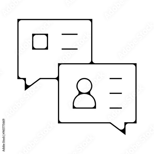 picto icones symbole envoi messages echange contact