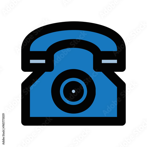 picto icones symbole standard telephonique appel couleur gras