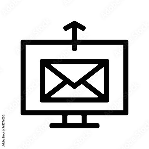 picto upload download echange communication message mail email contact mail noir