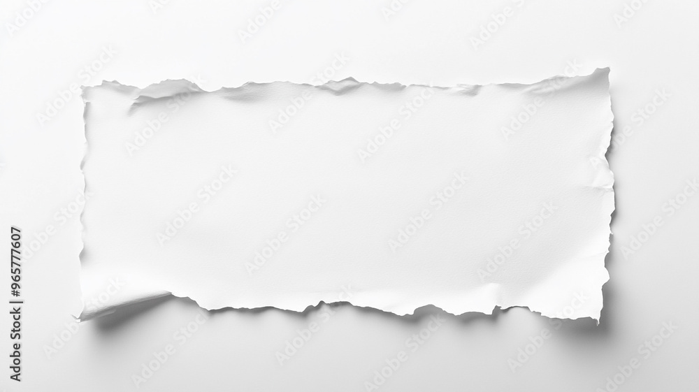 A blank white sheet of paper isolated on a white background. A blank white sheet of paper isolated on a white background.