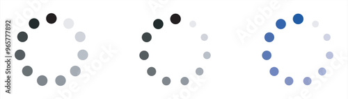 simple loading icon vector illustration