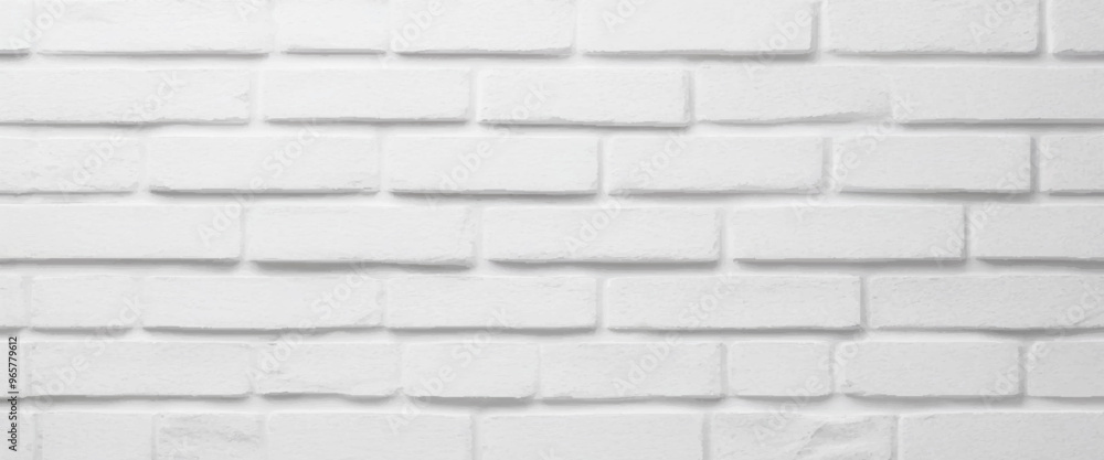 Fototapeta premium white brick wall background. Detail of a white brick wall texture. White brick wall background seamless pattern. white brick wall texture background