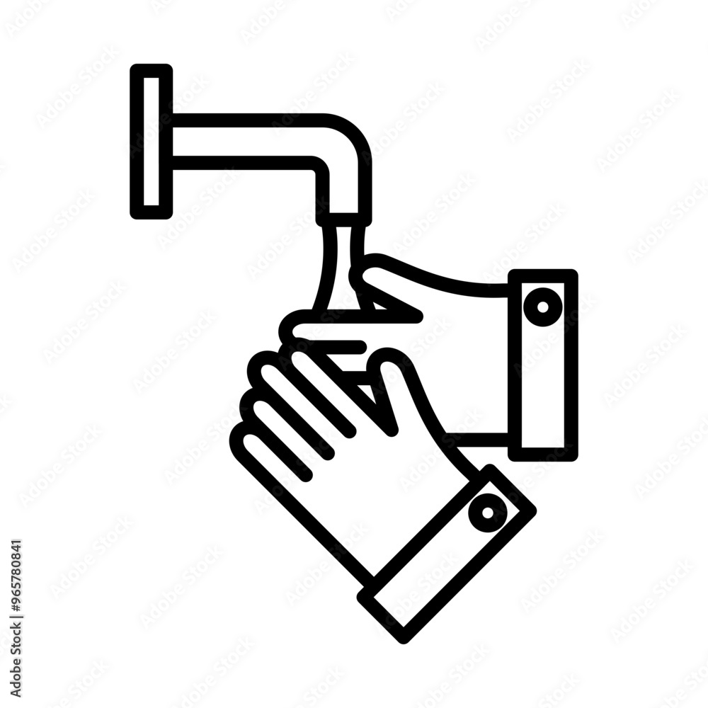 Wash line icon Wash line icon