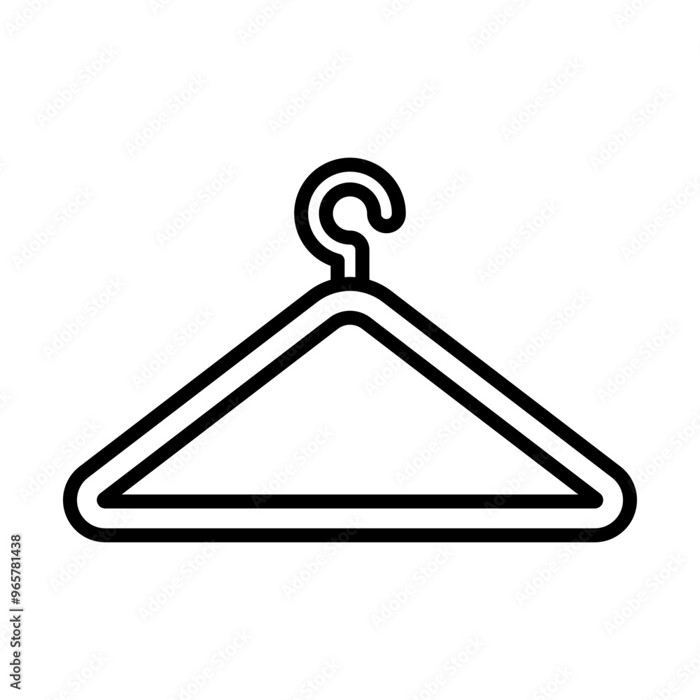 Hanger line icon Hanger line icon
