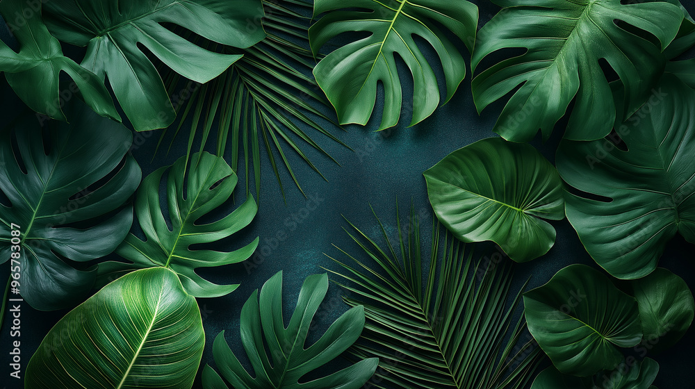 custom made wallpaper toronto digitalA green leafy background with a bunch of green leaves