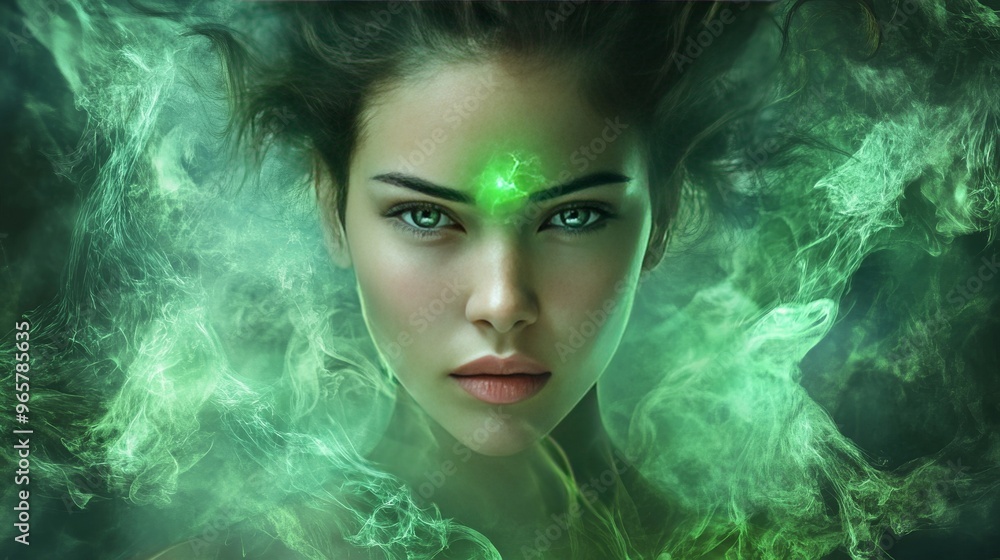 The Power of Green: A Woman Embracing Sustainable Change The Power of Green: A Woman Embracing Sustainable Change