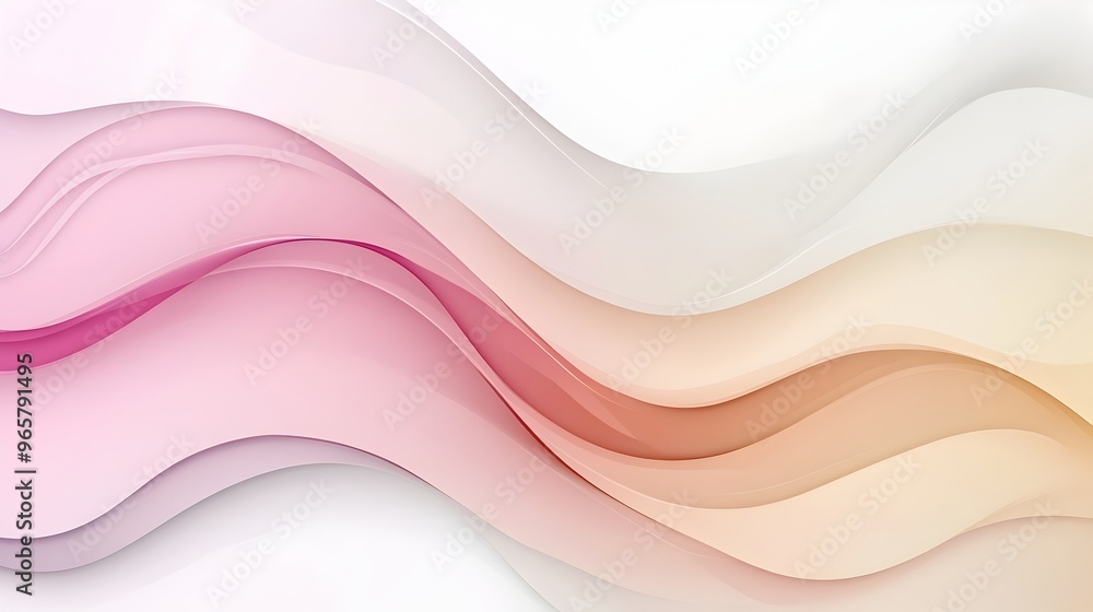 Soft Fluid Abstract Wave Minimal Overlapping Line Graphic Design Background Soft Fluid Abstract Wave Minimal Overlapping Line Graphic Design Background