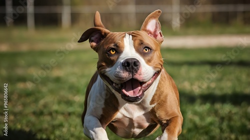 american staffordshire terrier dog