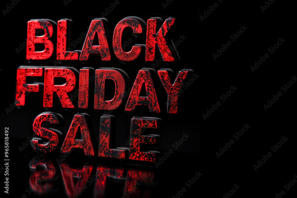 Fototapeta premium black friday sale background with copy space
