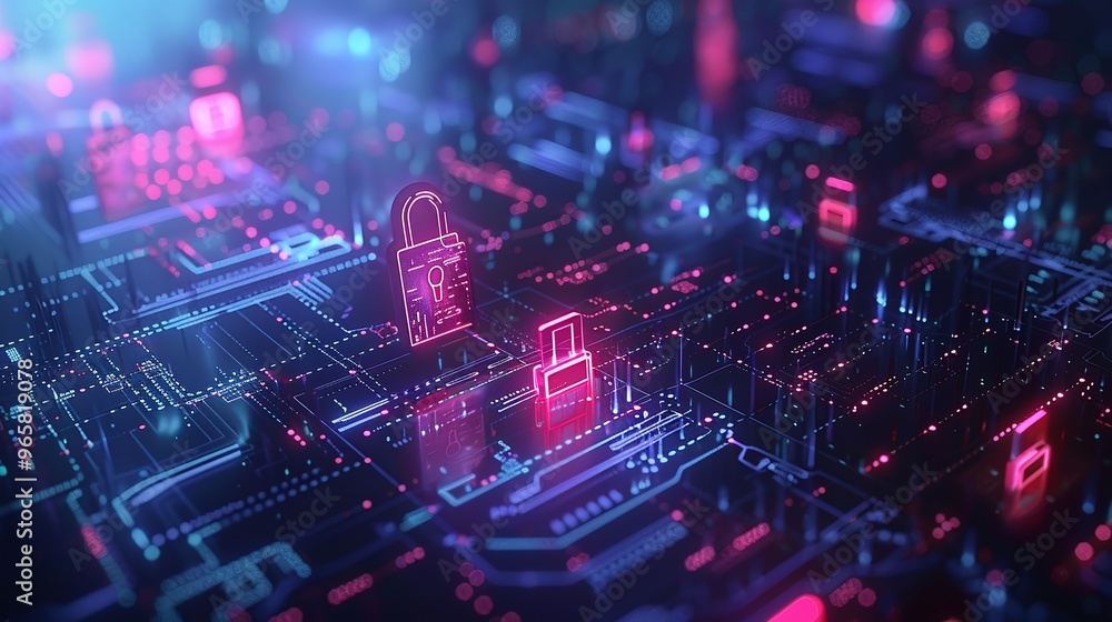 Cyber Security Business Concept Background: 8K Realistic Cyber Security Business Concept Background: 8K Realistic