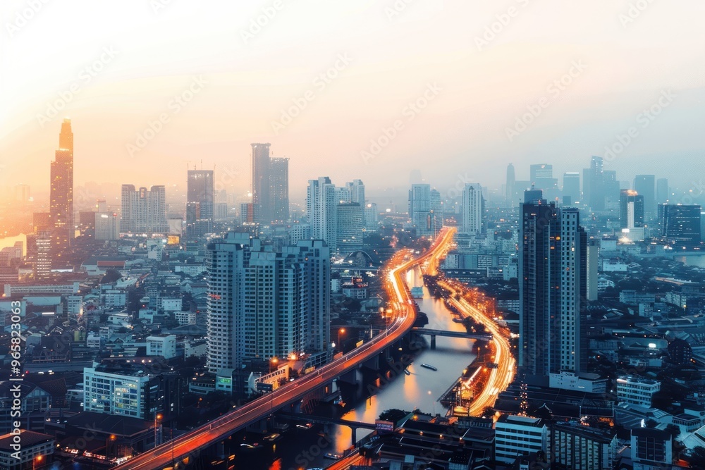Bangkok thailand architecture cityscape building. Bangkok thailand architecture cityscape building.