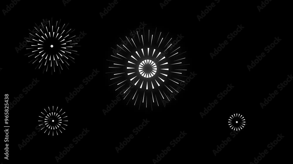 Cartoon firework flash animation in black background for your projects. Elements. Happy New Year, independence day, victory day or other anniversary days .4k Animation Cartoon firework flash animation in black background for your projects. Elements. Happy New Year, independence day, victory day or other anniversary days .4k Animation