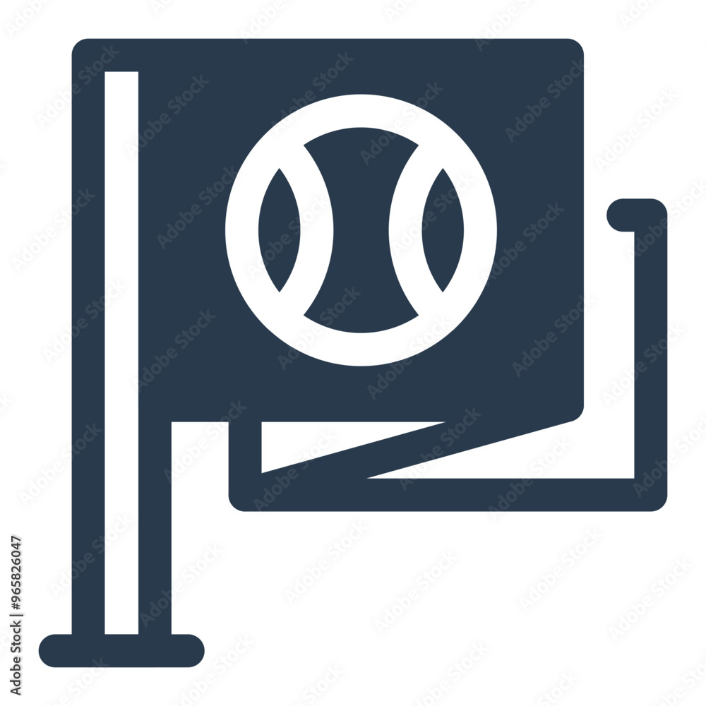 Baseball Glove Icon Holding Ball