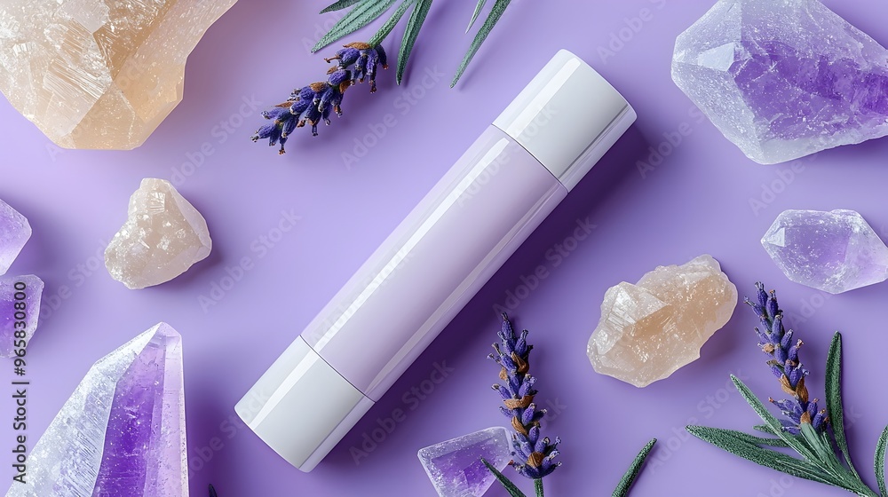 Lavender Crystals and Spa Essentials for Relaxing Ritual of Self-Care and Wellness Lavender Crystals and Spa Essentials for Relaxing Ritual of Self-Care and Wellness