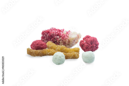 Obraz na plátne Set of Chinese sweetmeat Asian Chinese candy