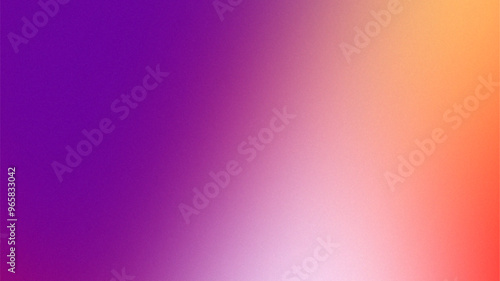 A moody and atmospheric gradient blending purple, orange, and white, with a subtle textured effect.