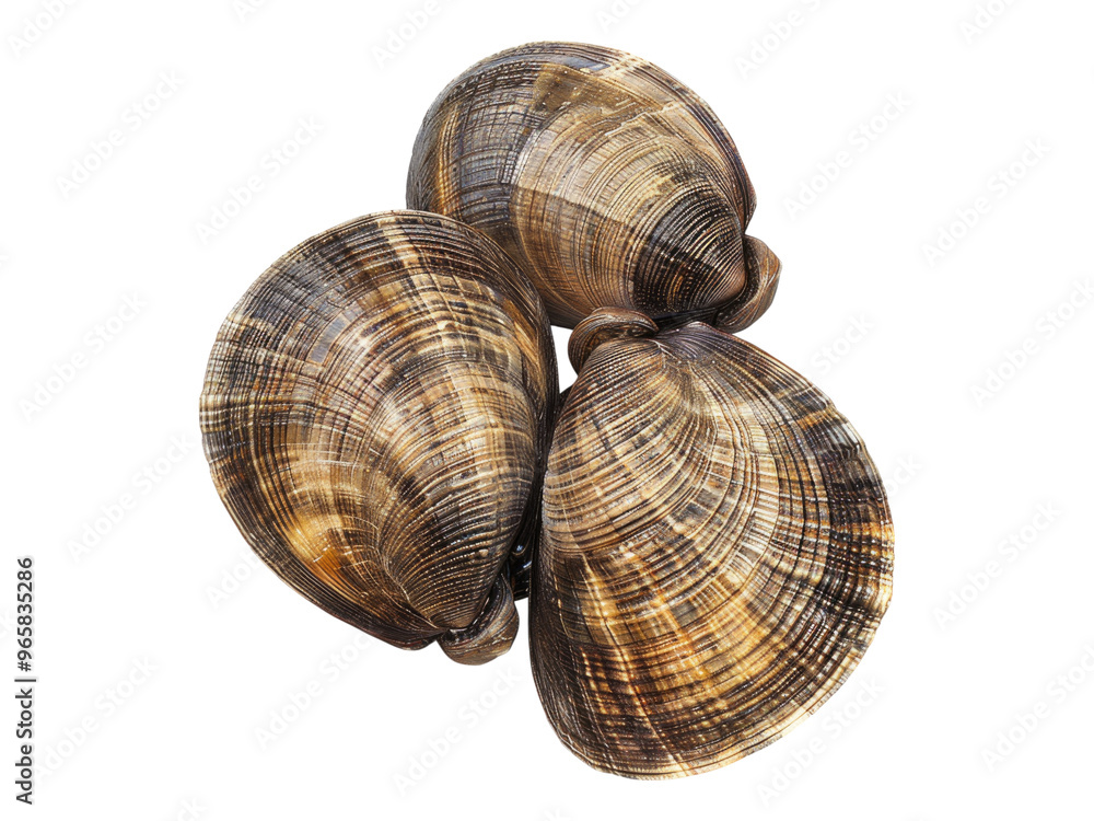 Ocean clams. Isolated PNG Ocean clams. Isolated PNG