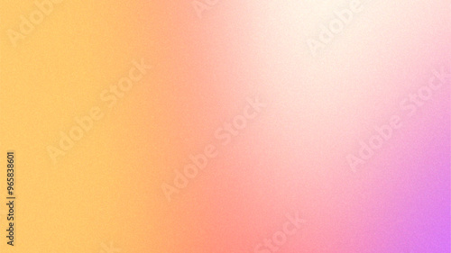 A soft and sweet gradient blending yellow, orange, and pink, with a grainy textured effect.