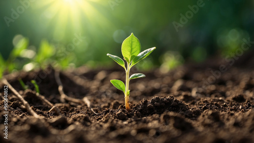 young green plant