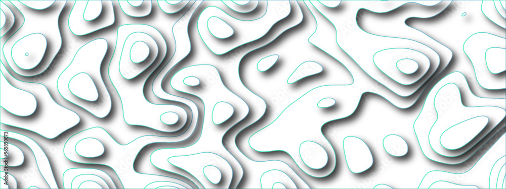 Abstract 3D Layered Topographical Pattern Design with Fluid Contours and Elegant Lines, Perfect for Seamless Backgrounds, Modern Wallpaper, and Artistic Textures Abstract 3D Layered Topographical Pattern Design with Fluid Contours and Elegant Lines, Perfect for Seamless Backgrounds, Modern Wallpaper, and Artistic Textures