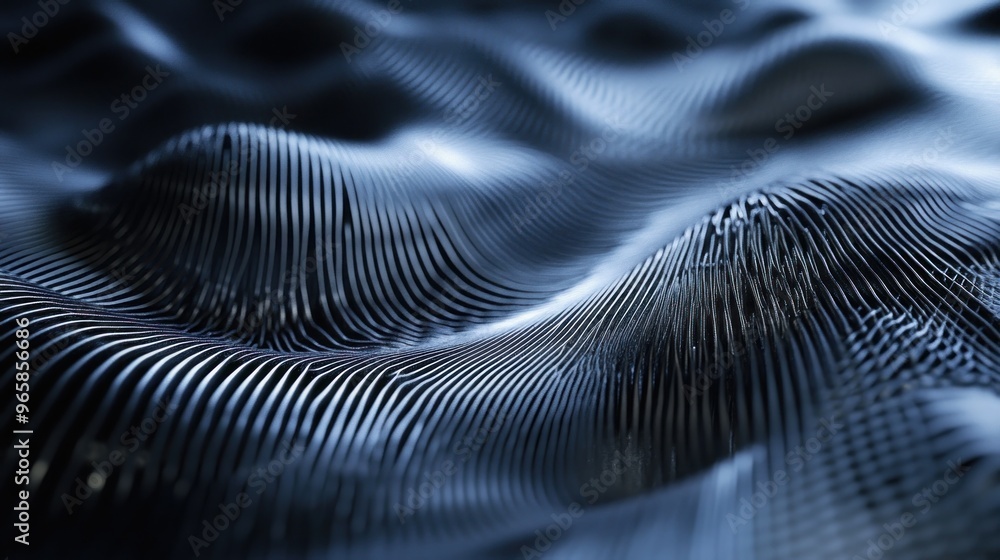 Abstract 3D Wavy Lines Abstract 3D Wavy Lines