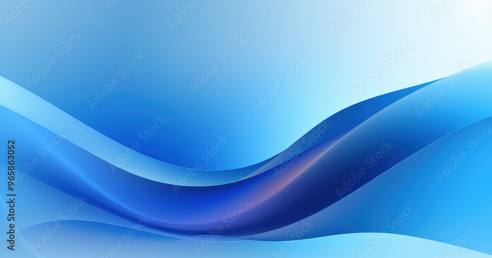 A smooth gradient design featuring flowing blue waves, ideal for backgrounds or digital art projects. A smooth gradient design featuring flowing blue waves, ideal for backgrounds or digital art projects.