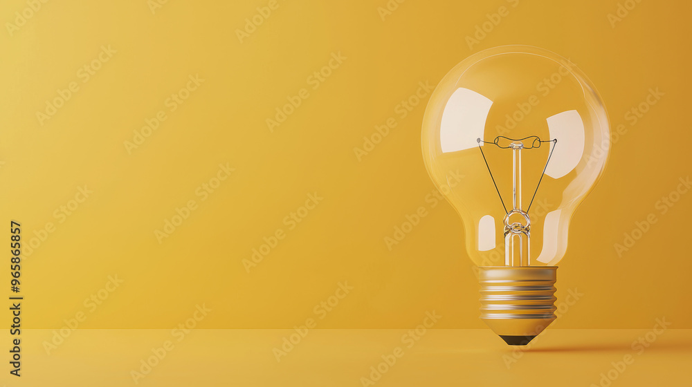 Lightbulb with expanding lines, symbolizing growing ideas, flat design illustration, with copy space Lightbulb with expanding lines, symbolizing growing ideas, flat design illustration, with copy space