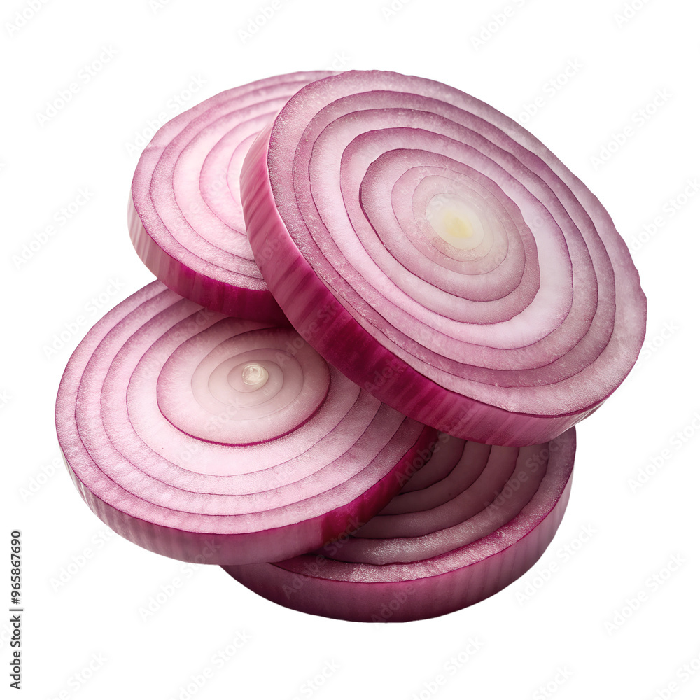 red onion slices isolated on a transparent background PNG red onion slices isolated on a transparent background PNG