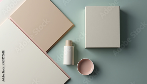 Minimalistic Geometric Design with Sharp Edges and Simple Lines - Perfect for Modern Product Packaging or Editorial Layouts