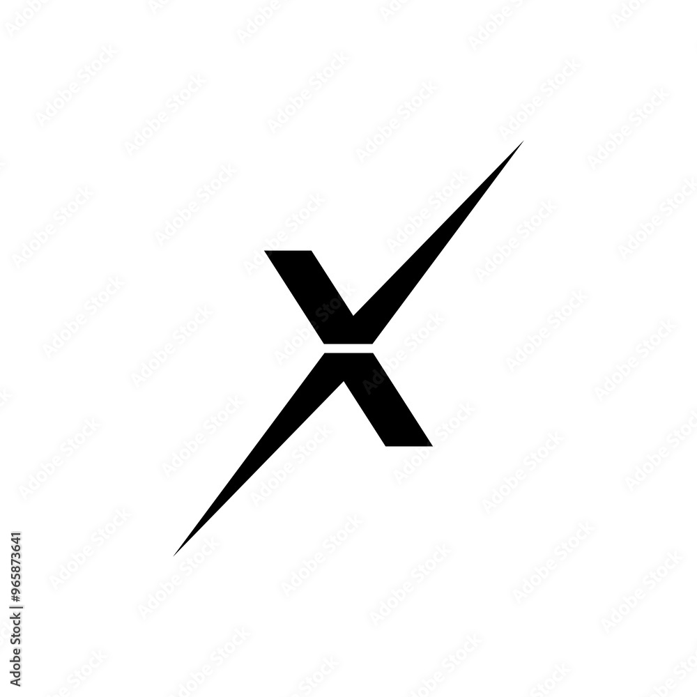 X Letter Logo Template vector icon illustration X Letter Logo Template vector icon illustration