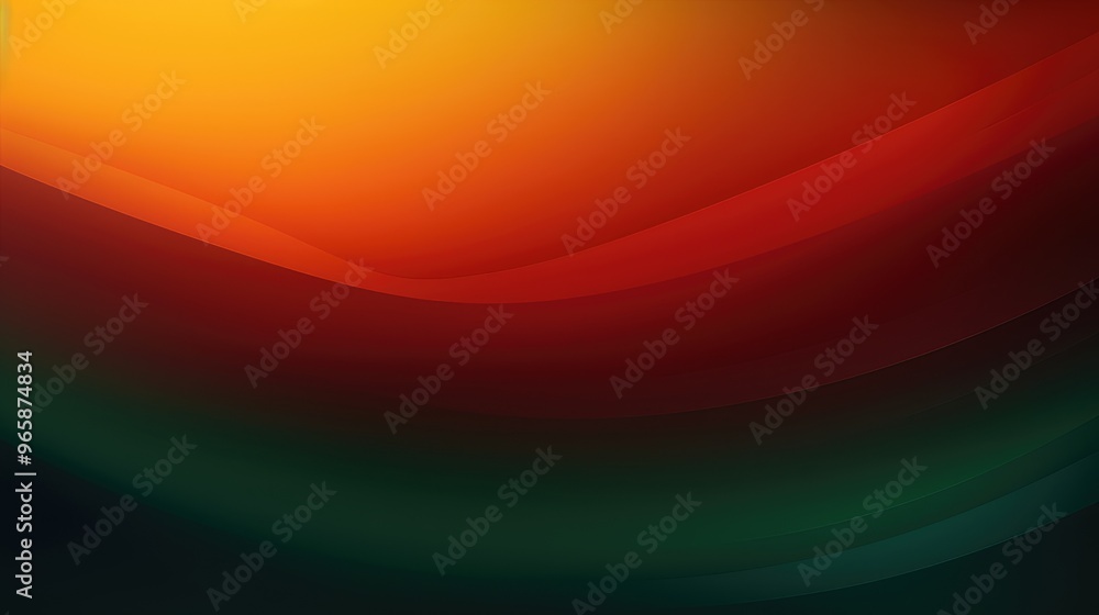 A smooth gradient of warm colors blending into cool tones, creating an abstract and calming visual effect.