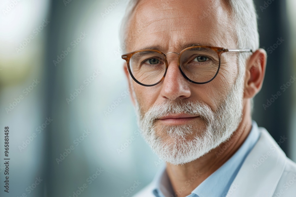 Portrait of male doctor wearing glasses Portrait of male doctor wearing glasses