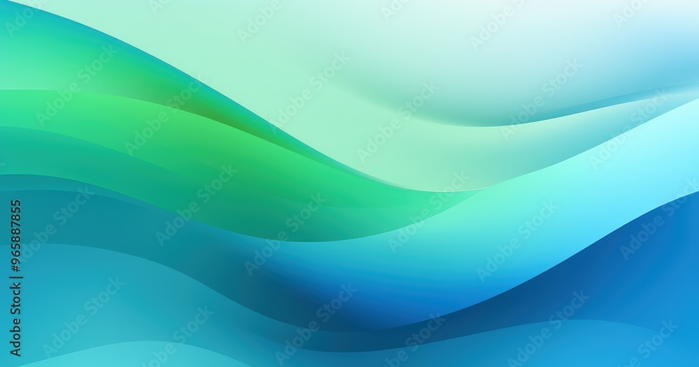 A smooth, abstract gradient background featuring flowing waves of green and blue hues, ideal for digital design and presentations. A smooth, abstract gradient background featuring flowing waves of green and blue hues, ideal for digital design and presentations.