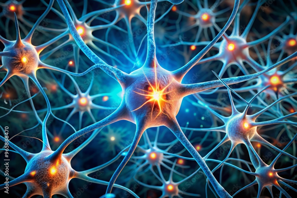 Detailed texture neuron membranes smooth Detailed texture neuron membranes smooth
