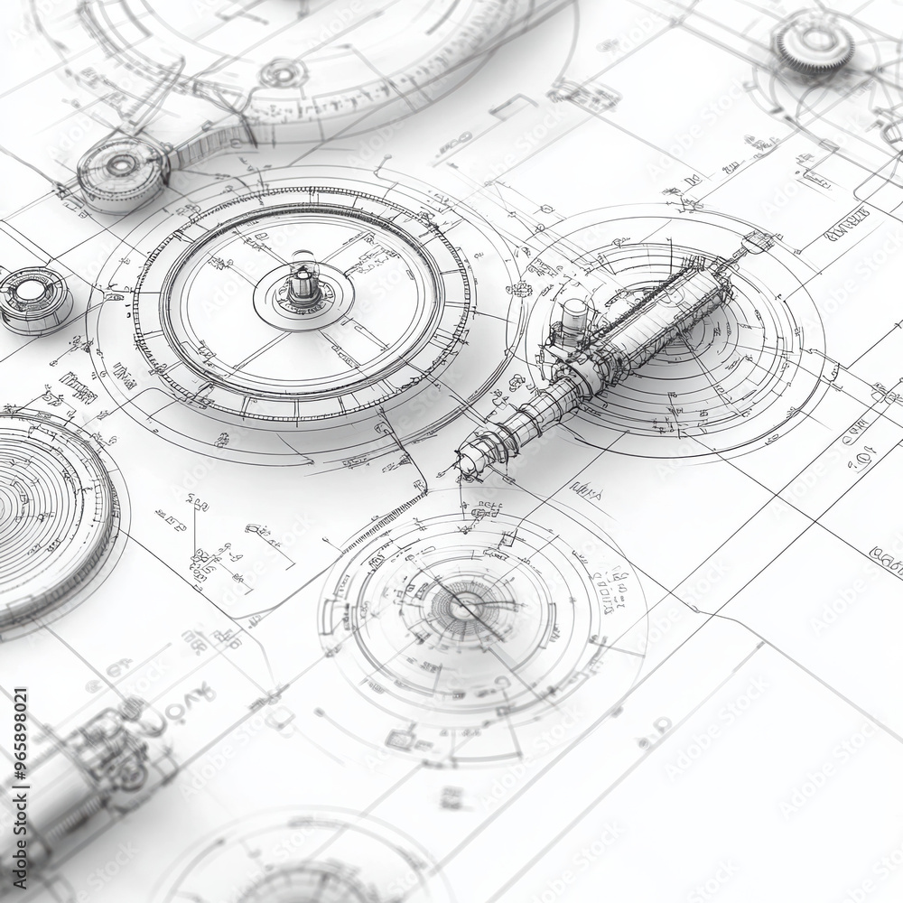 mechanical design blueprint engineering technical sketch machinery structure diagrams plan illustration concept line art gears precision scale drafting analysis mechanical design blueprint engineering technical sketch machinery structure diagrams plan illustration concept line art gears precision scale drafting analysis