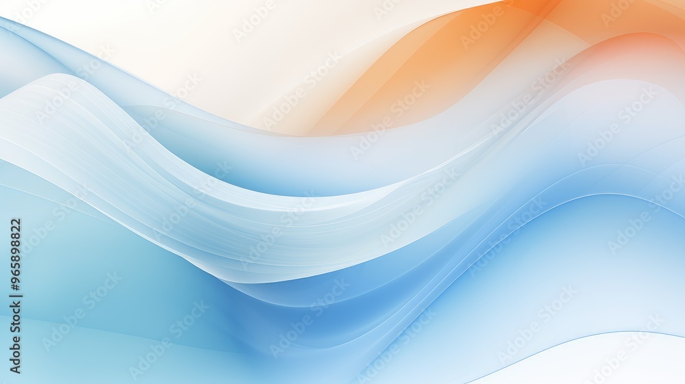 A smooth, flowing abstract design featuring gradients of blue and orange, ideal for backgrounds or digital art. A smooth, flowing abstract design featuring gradients of blue and orange, ideal for backgrounds or digital art.